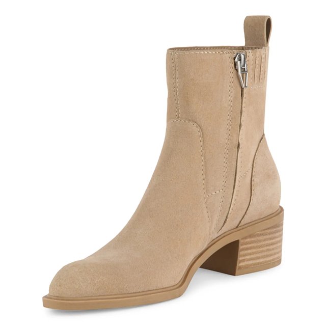 Dolce Vita Women s Bryson Bootie in Taupe Suede Size 8.5 Medium