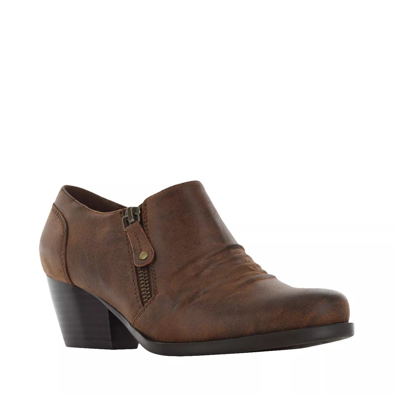 low heel formal ankle boots