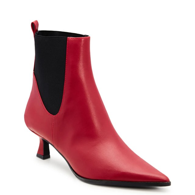 Chinese Laundry Novva Ankle Bootie Red 8.5
