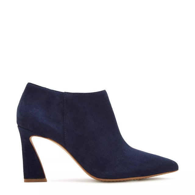Navy blue shop booties dsw
