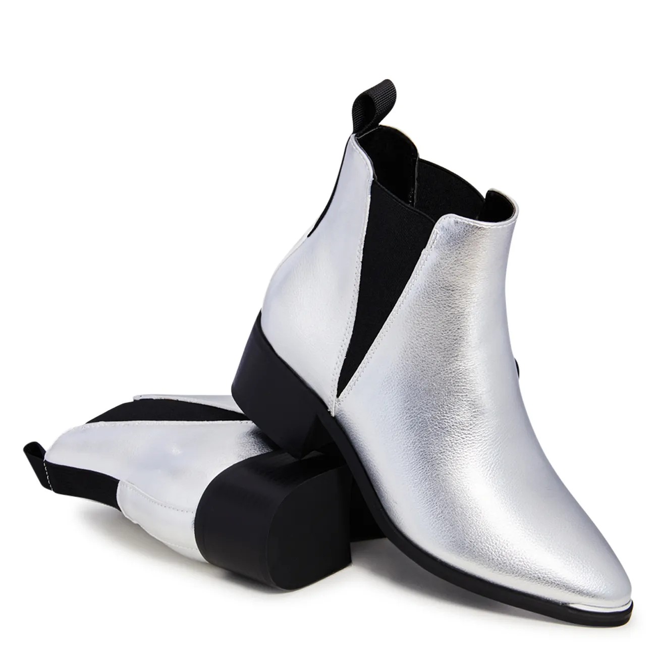 Metallic Chelsea Boot