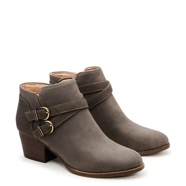 LifeStride womens Blaire Block Heel Ankle Bootie Ankle Boot