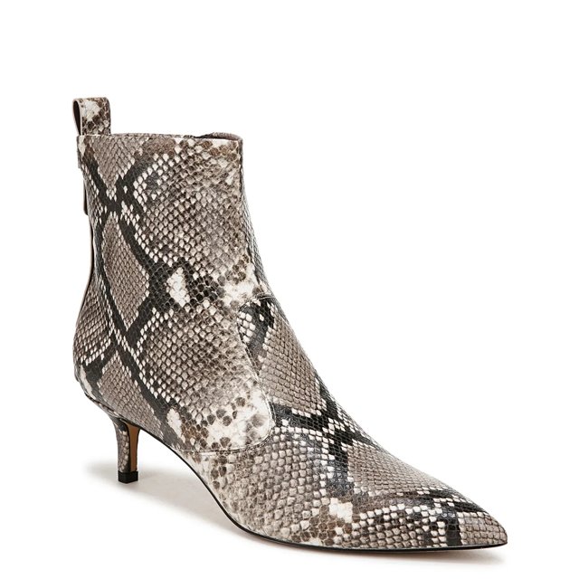 Franco Sarto Women s Kura Bootie in Grey Snake Size 6 Medium