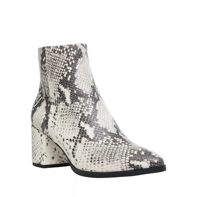 dsw steve madden snakeskin booties