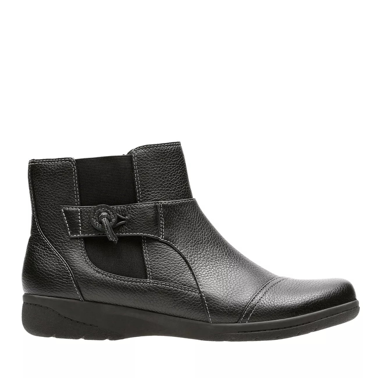 clarks women's cheyn work ankle bootie