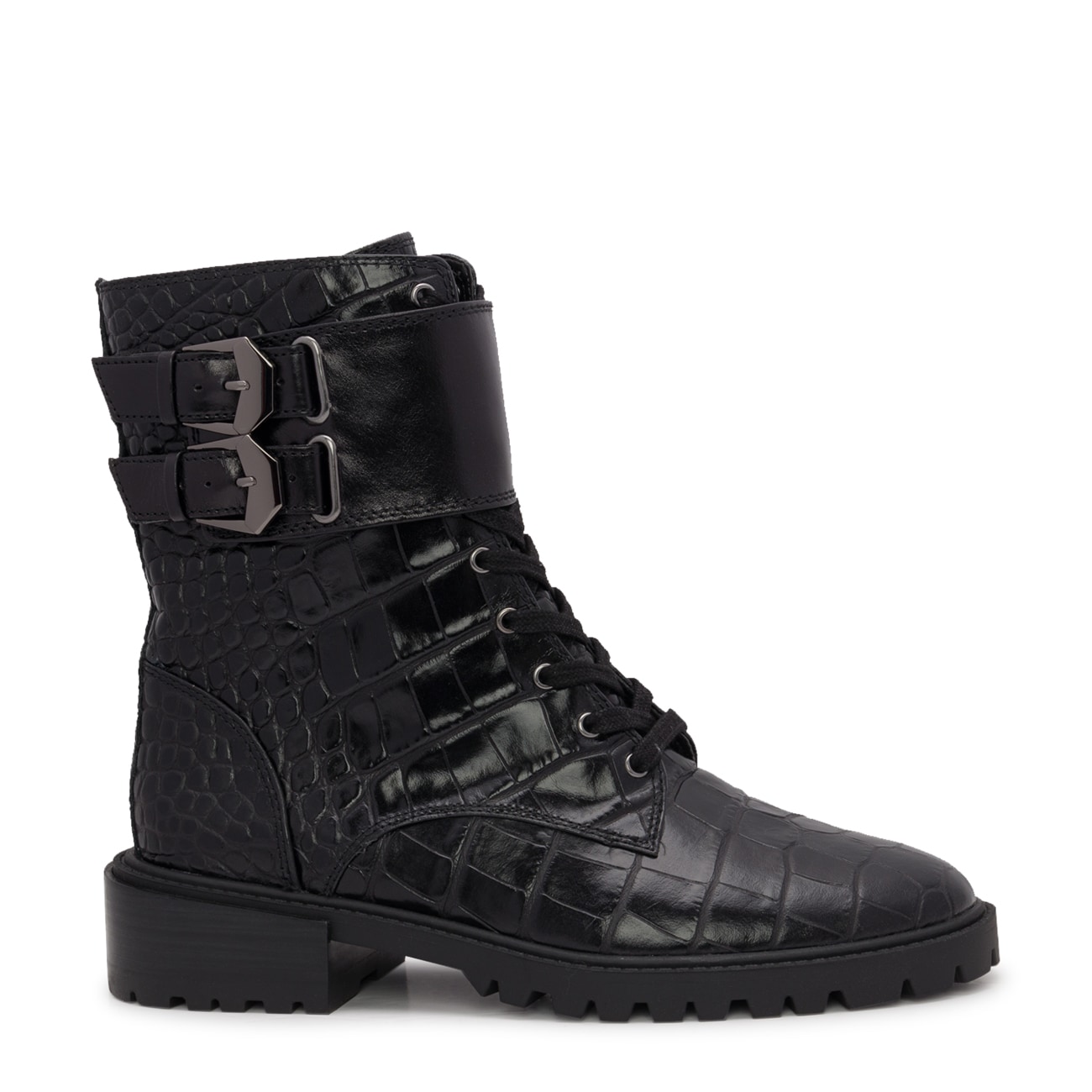 Vince Camuto Fawdry Moto Combat Boot | DSW Canada