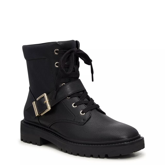 Kelly Katie Women s Arish Moto Combat Boot