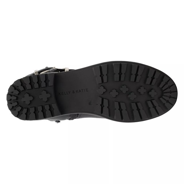 Black moto boots dsw discount