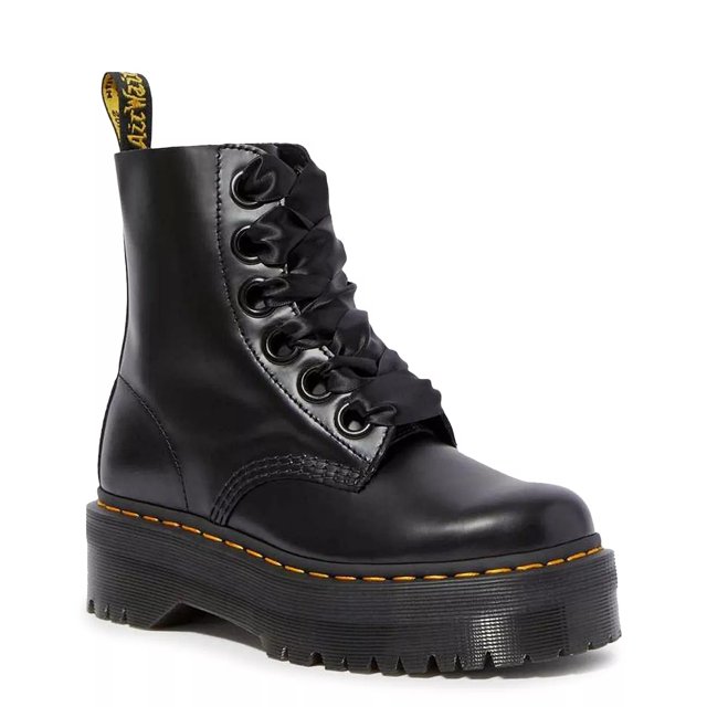molly platform combat boot