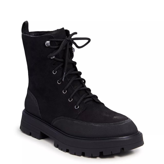Lucky Brand Aribelly Combat Boot Black 9