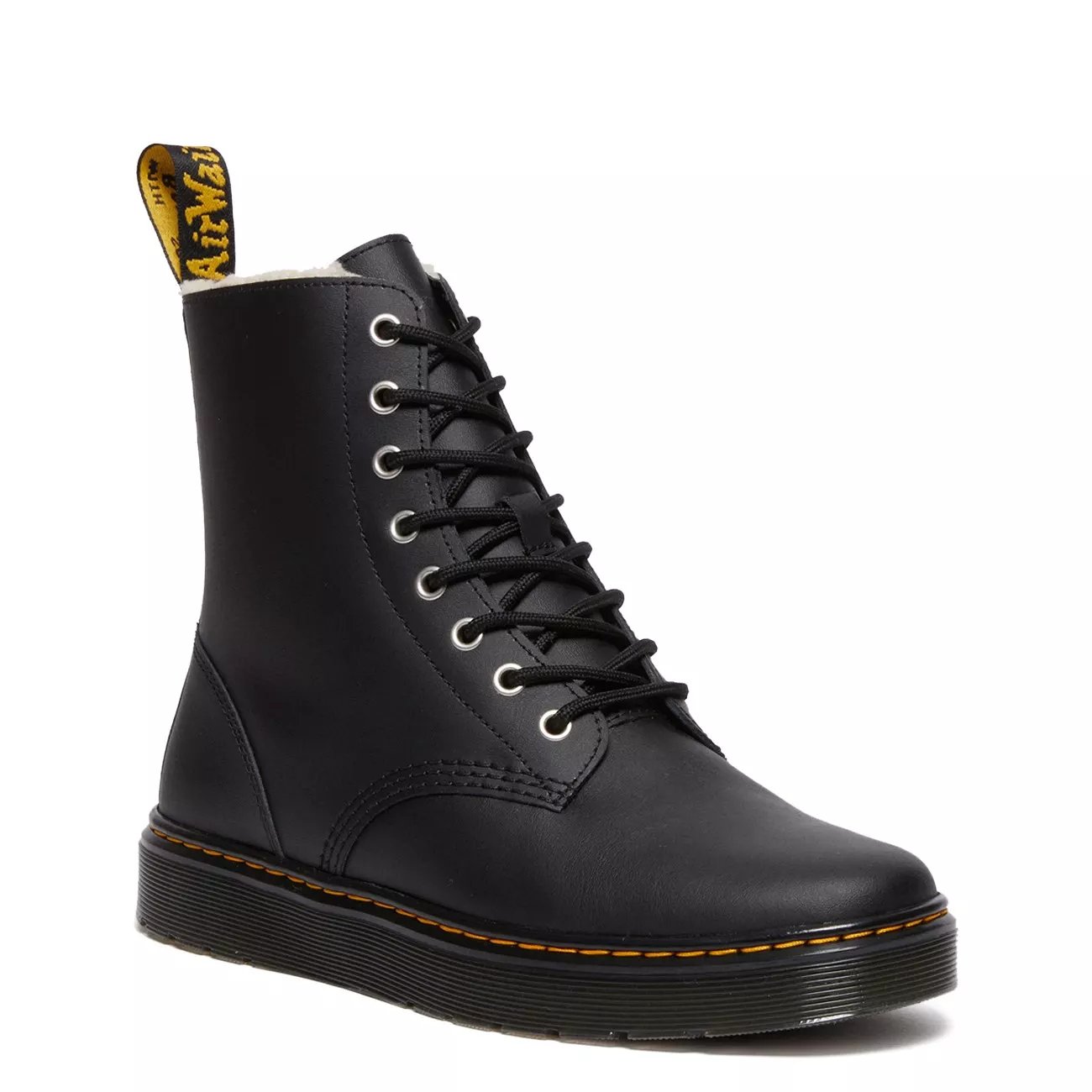 Black dr marten boots size 4 deals