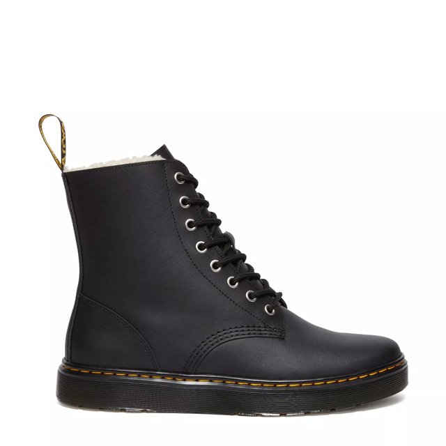 Dr. Martens Women s Unisex UK Sizing Zavala Comat Boot in Black Size UK 8 US 10 Medium