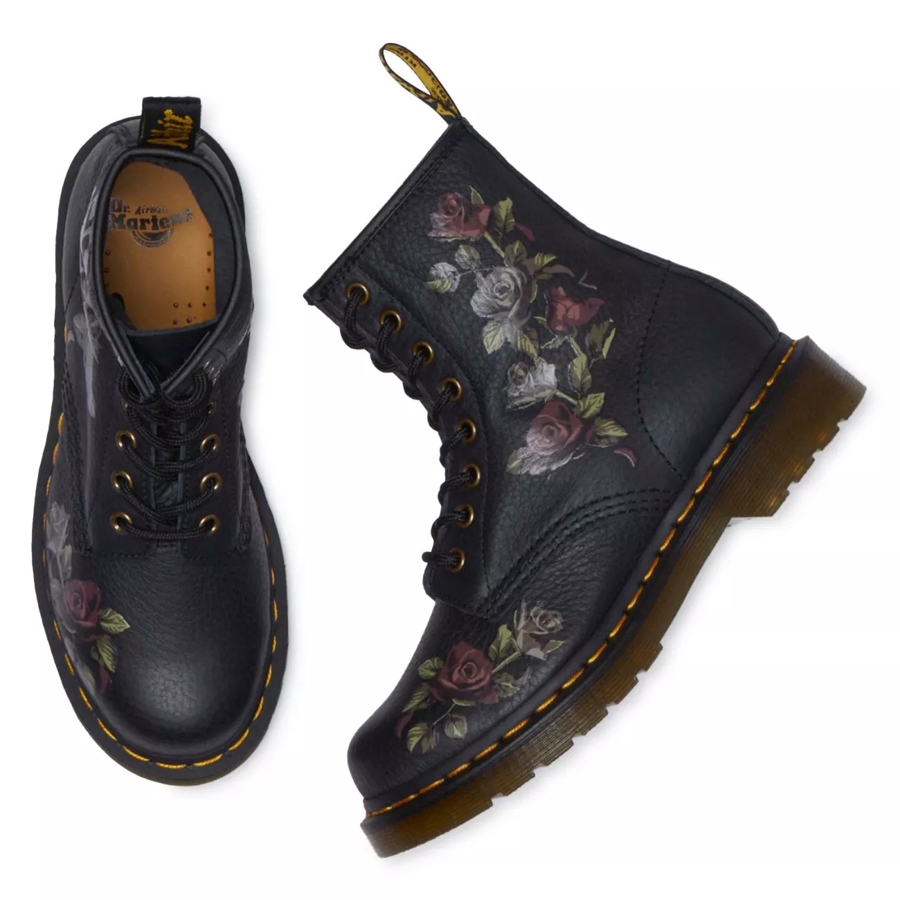 UK Sizing Unisex Roses 1460 Combat Boot