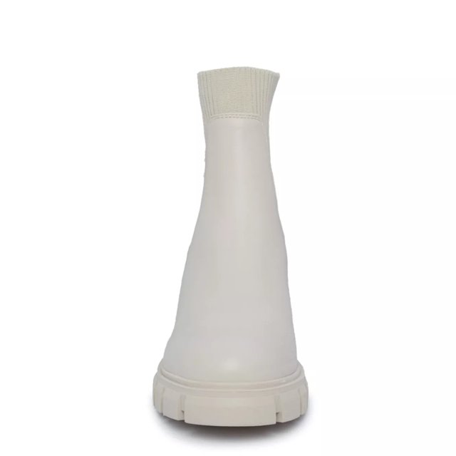 hayle platform chelsea boot bone