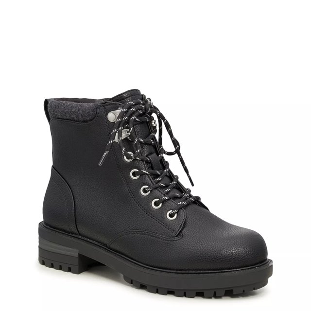 Edgy boots black store