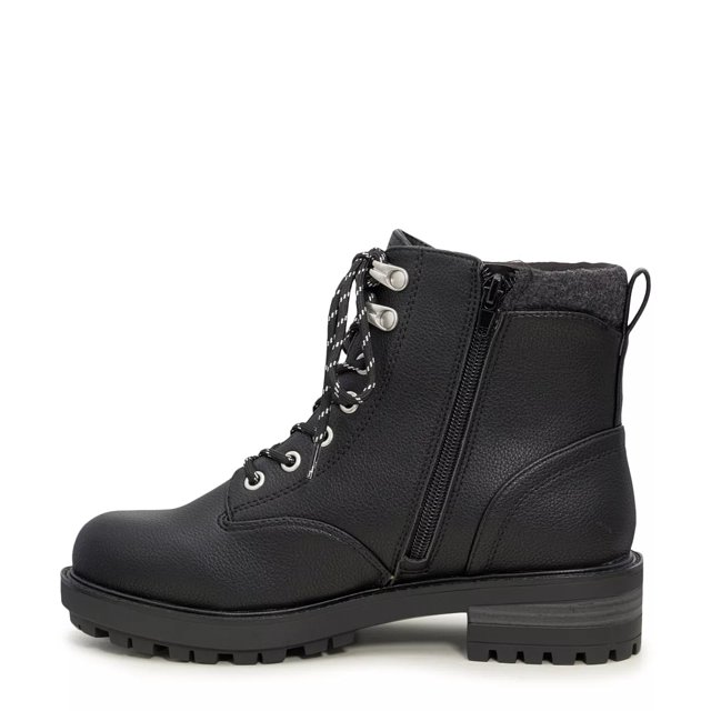 Wide womens combat store boots