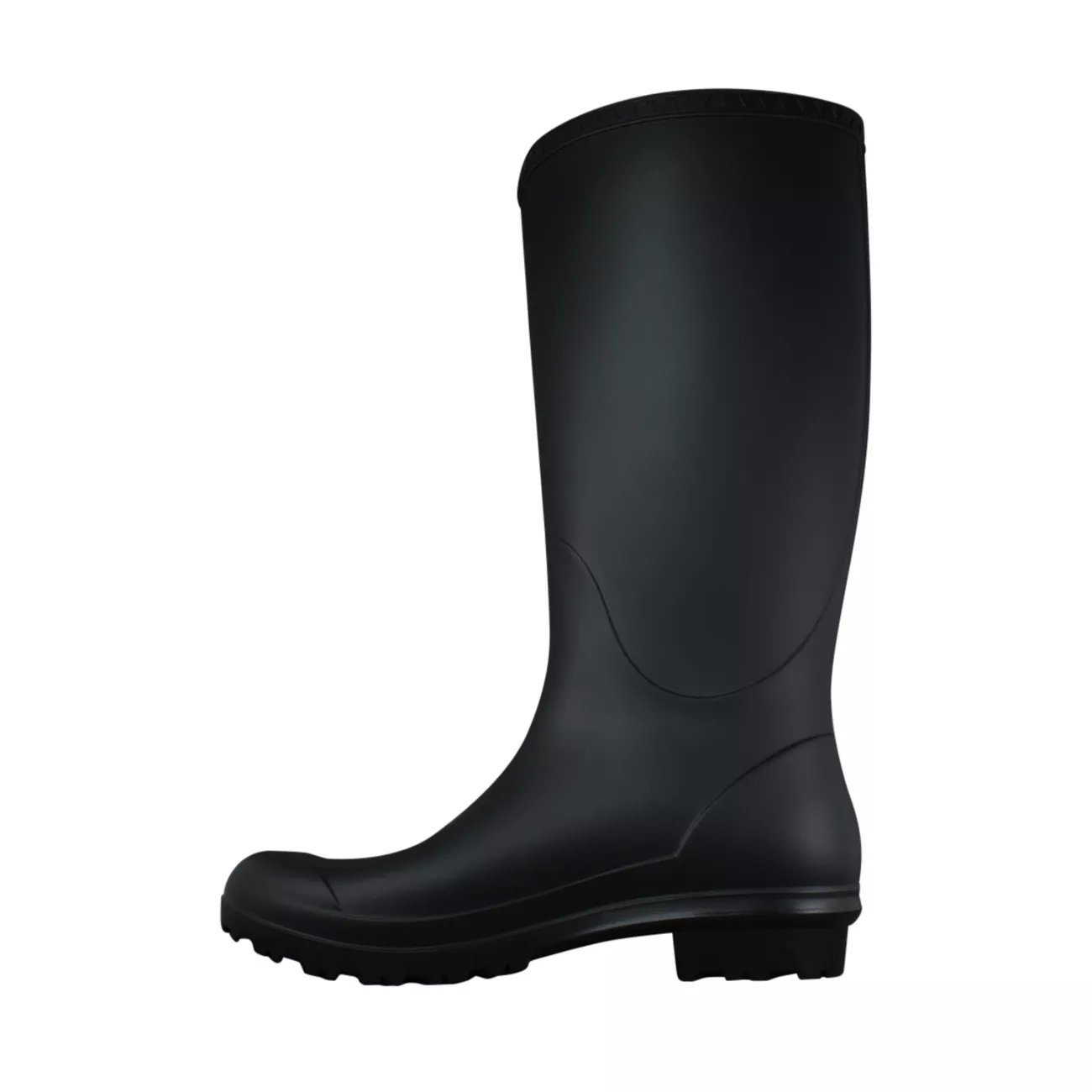 shelby matte waterproof rain boot