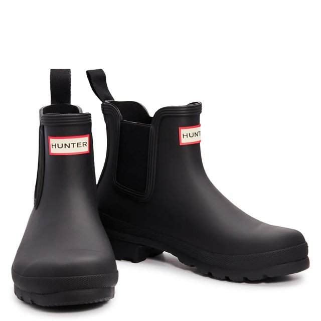 HUNTER Women s Original Chelsea Waterproof Rubber Rain Boot
