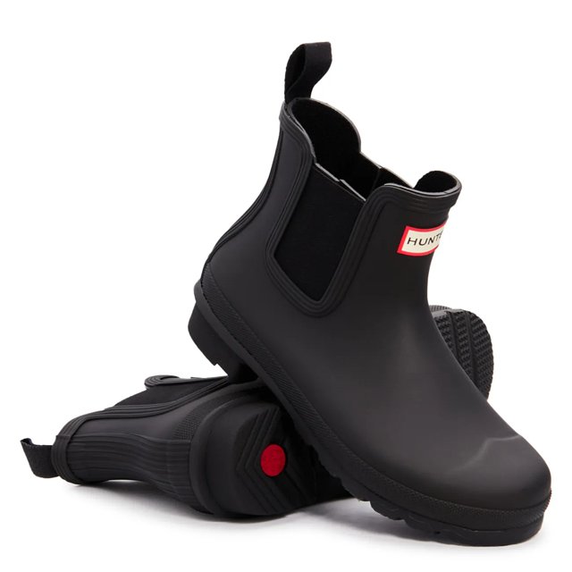 HUNTER Women s Original Chelsea Waterproof Rubber Rain Boot