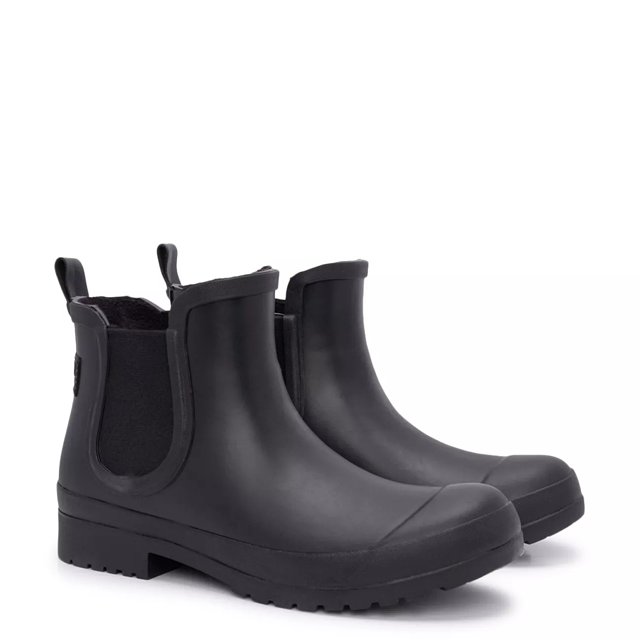 Lined chelsea rain boots deals