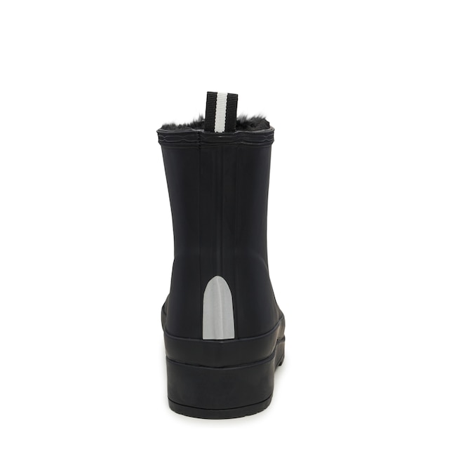 Asymmetrical Color block Rain Boots with Liner - The Revury