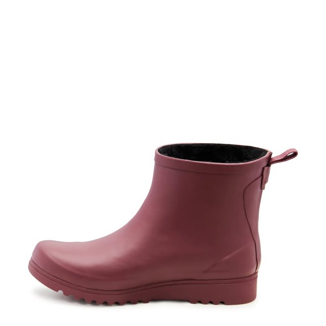 Hunter oxblood rain boots shop