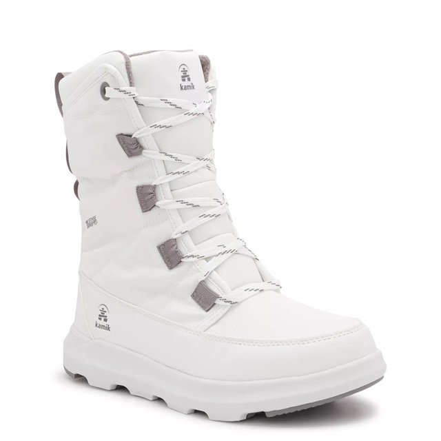 White waterproof winter boots discount