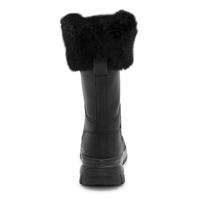 Ugg fluff boots clearance black