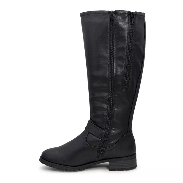 Knee high winter boots wide calf deals