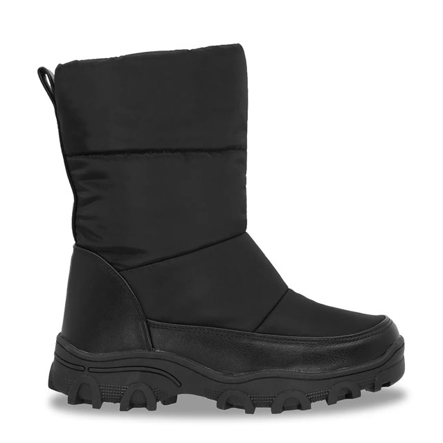Snow boots for womens with ice 2025 grip