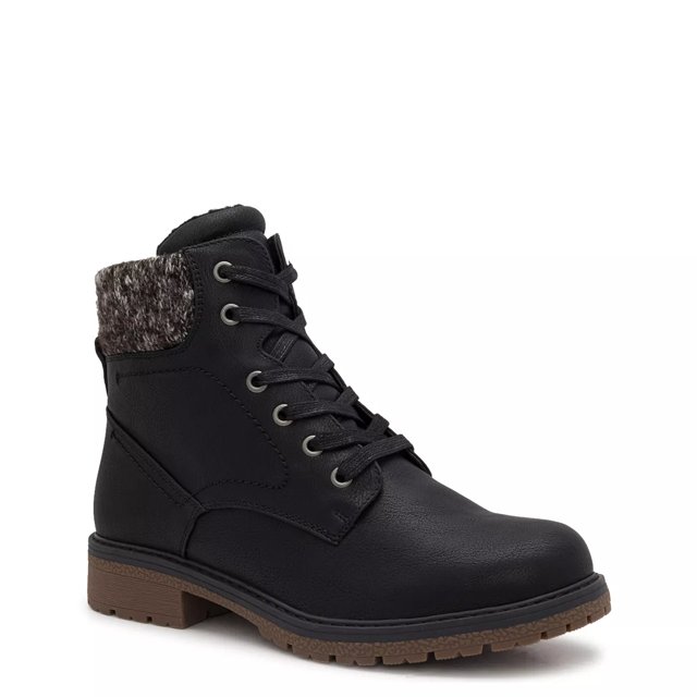 Elements Women s Erika Waterproof Wide Width Winter Combat Bootie