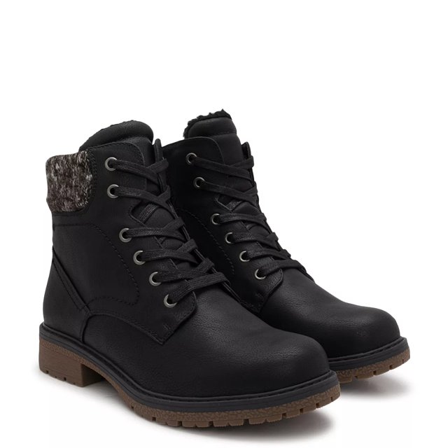 Elements Women s Erika Waterproof Wide Width Winter Combat Bootie