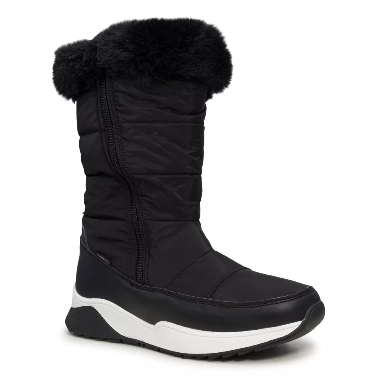 Women's Waterproof High Side Zip Winter Boot