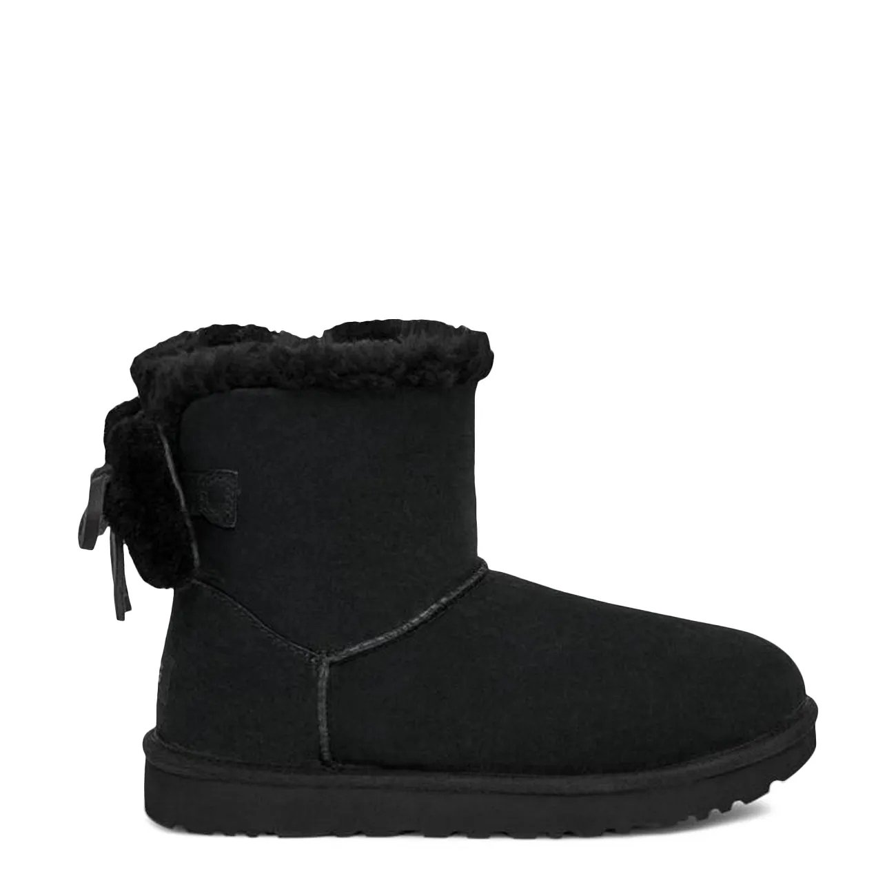 Women's Classic Double Bow Mini Winter Bootie