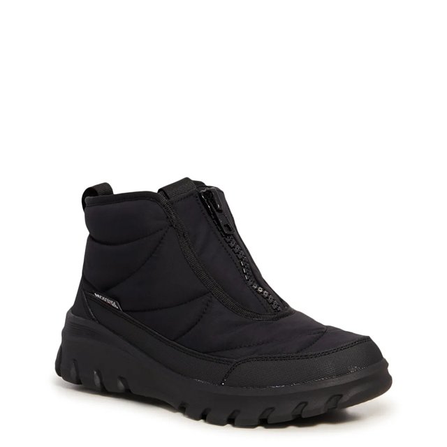 Womens wide width waterproof winter boots 2025