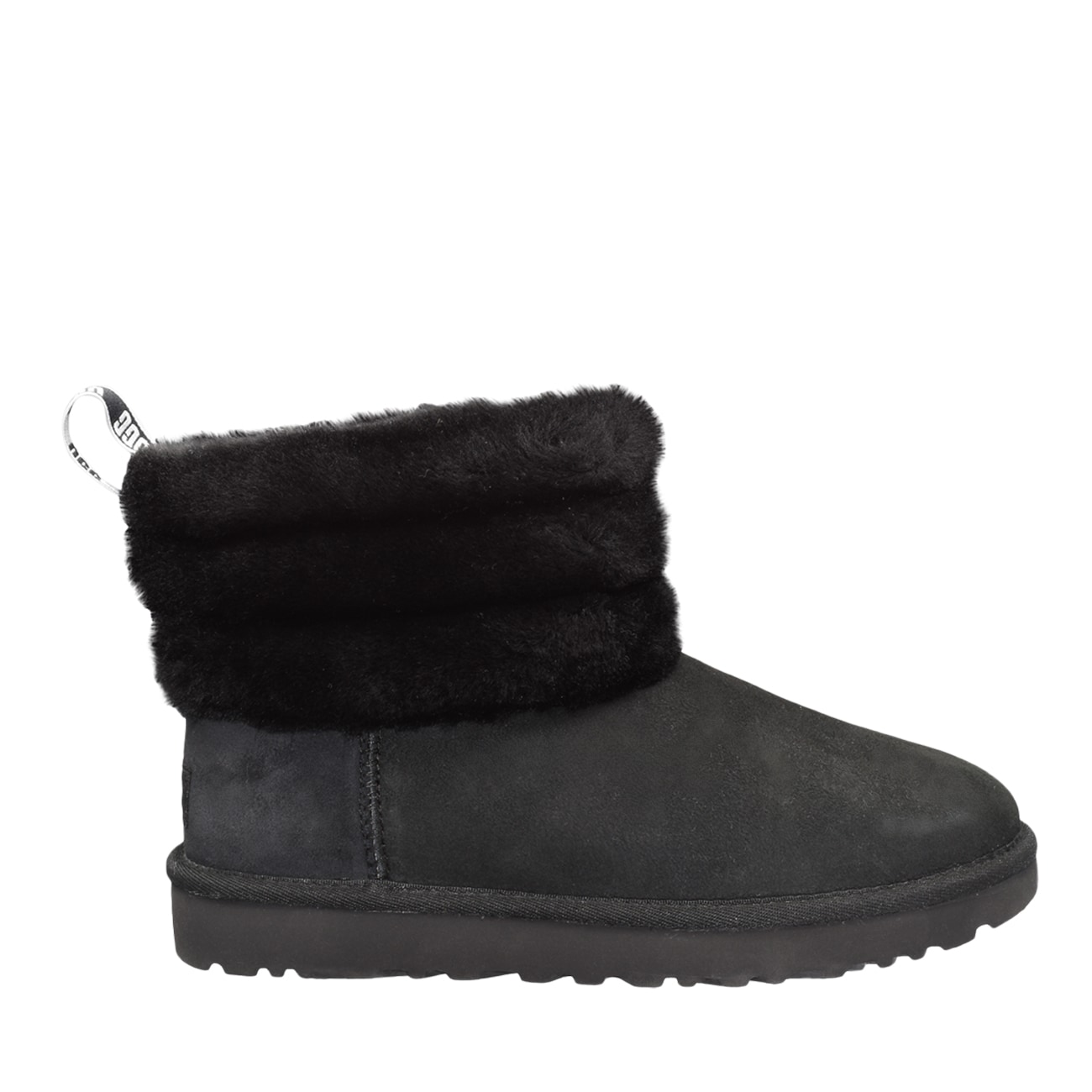 mini fluff quilted uggs