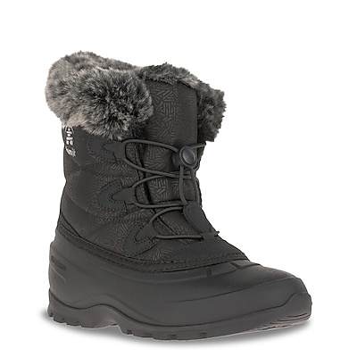  Lfzhjzc Thicksoled Warm Womens Winter Boots, Waterproof  Comfortable Womens Snow Boots, Full Plush Lining, with Waterproof Zipper,  Womens Ankle Boot (Color : Black (Snowflake), Size : 5.5) : Clothing, Shoes  & Jewelry