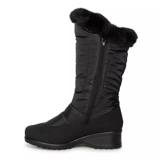 Elements Women's Waterproof Ice Grip Clip Winter Boot