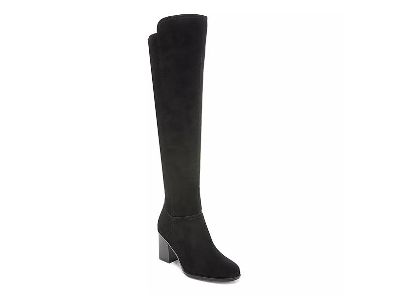 Black over the knee boots size 12 hot sale