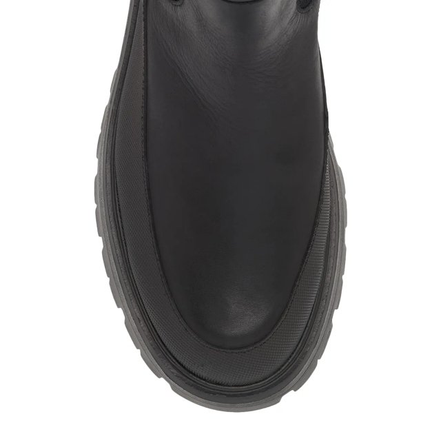 Lucky Brand Women s Allehia Chelsea Winter Boot in Black Size 8.5 Medium