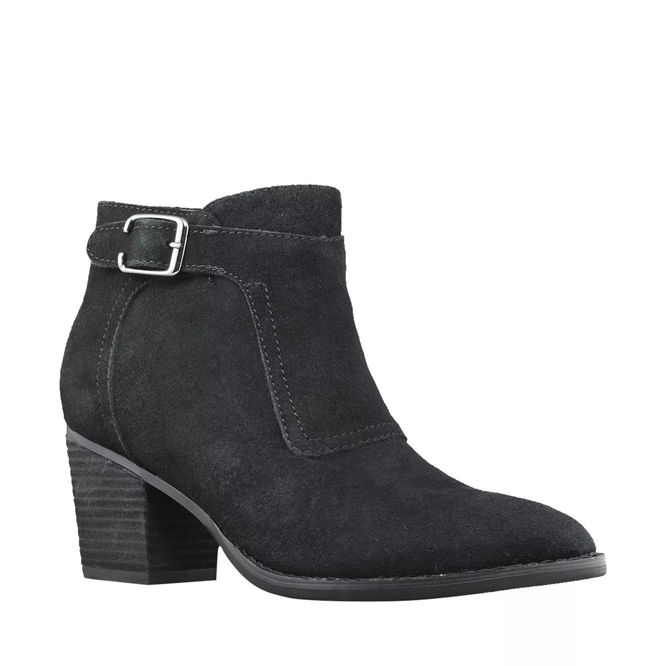studio b by blondo chunky heel bootie