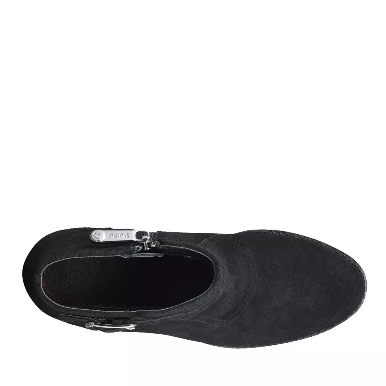 studio b by blondo chunky heel bootie