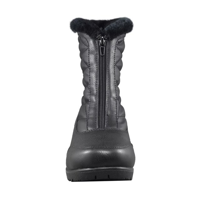 Elements Women s Waterproof Winter Boot in Black Size 6 Medium