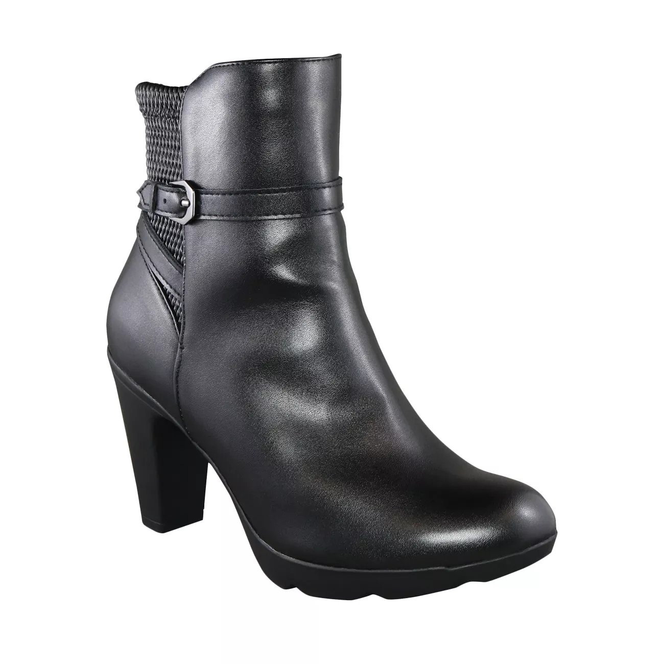 studio b by blondo chunky heel bootie