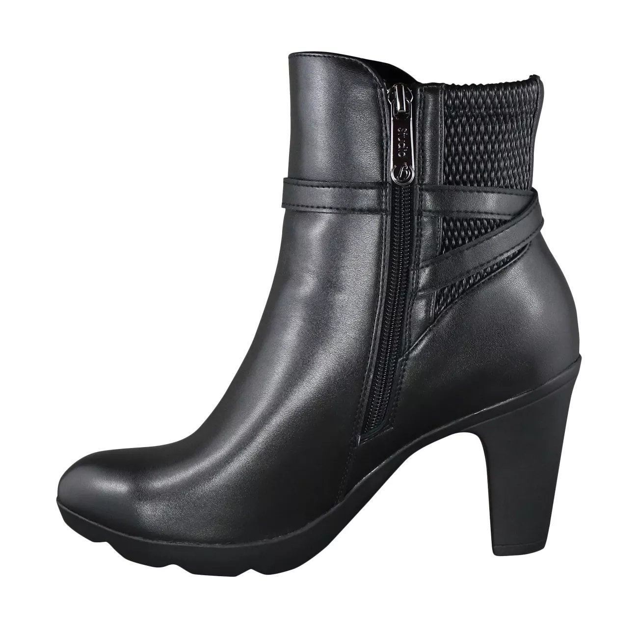 studio b by blondo chunky heel bootie