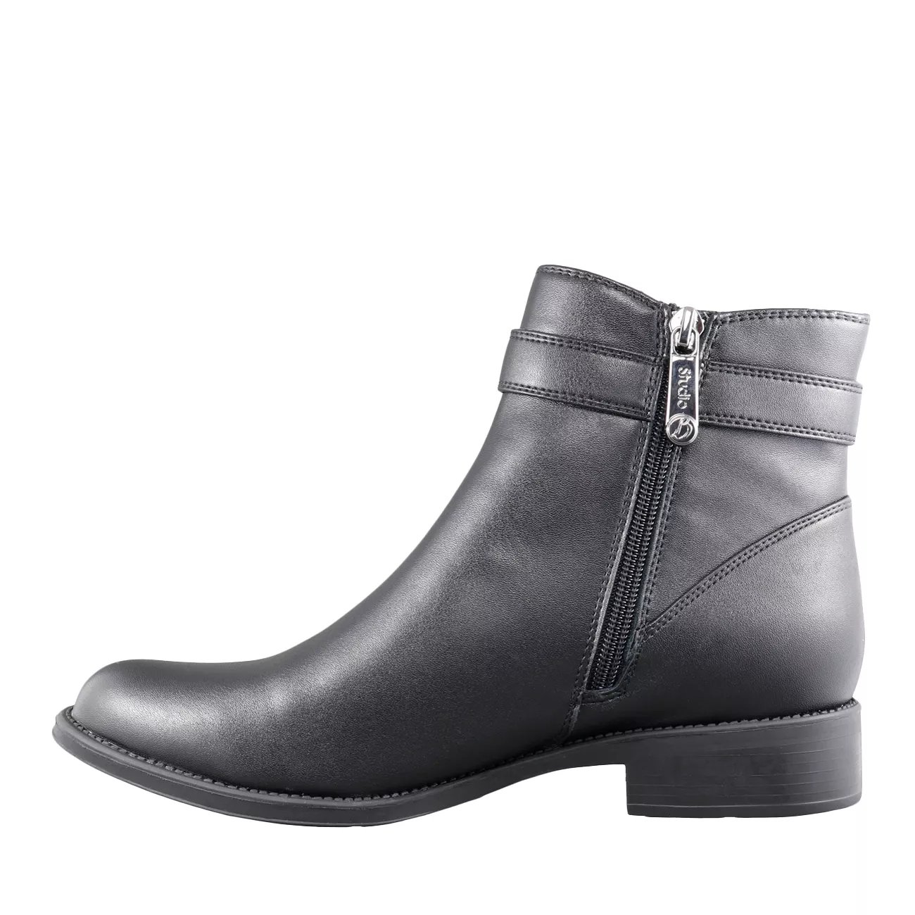 studio b by blondo chunky heel bootie