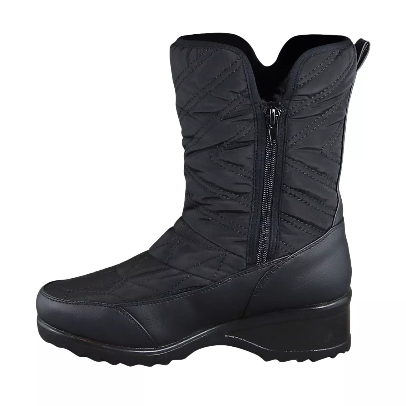elements pac waterproof ice grip winter boot