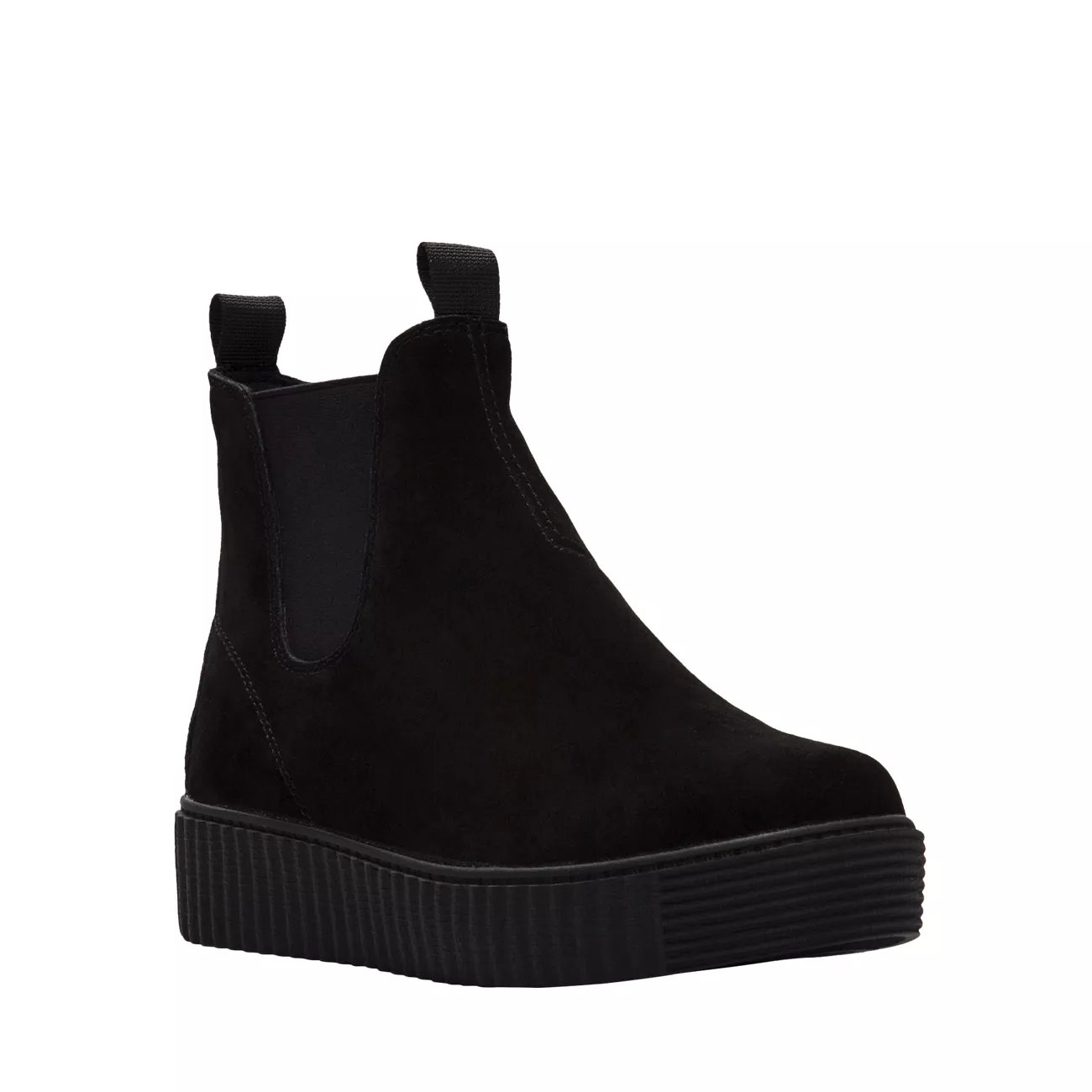 comfort booties black