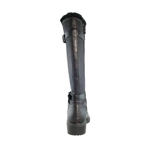 Womens tall leather boots canada discount