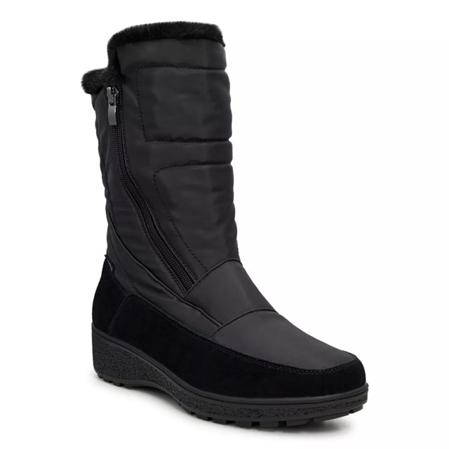 Winter boots with zipper cheap